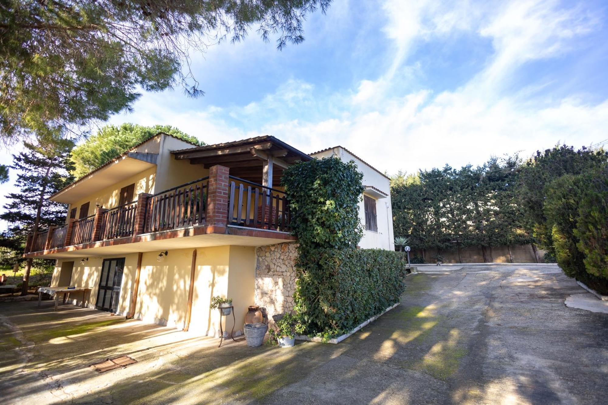 Casa Caronia Villa Valderice Kültér fotó
